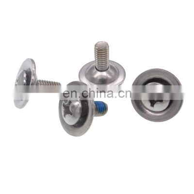 skiing shoe machine screw/washer head screw for skiing shoe