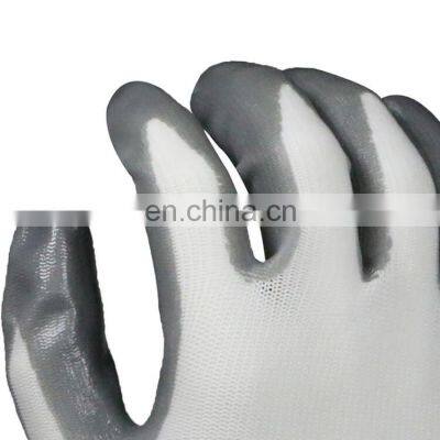 Working Protection Industrial Customize Factory Nitrile Coated Safety Work Hand Protective Gloves Supplier photo-2