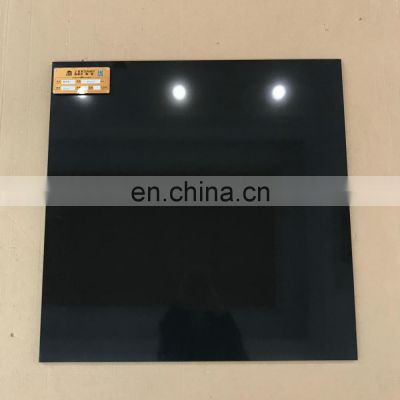 Foshan Ceramics 600X600 Polished Porcelain tiles for floor and wall super black tile