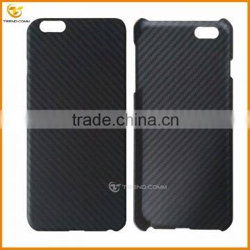 rubber oil coating carbon fibre hard case for iphone 6 plus