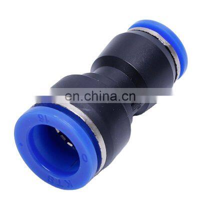 High Quality PG Series PG6/8/10/12/16mm Reducer Connector Straight Quick Push In Pipe Plastic Pneumatic Fitting