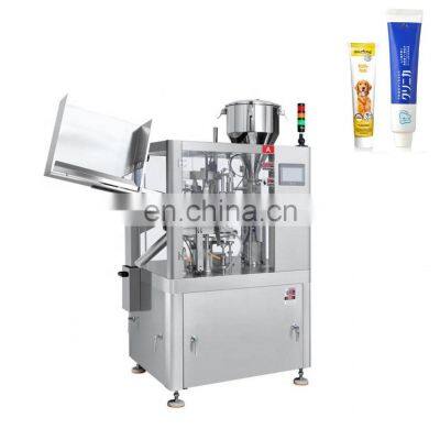 watsapp +86 13795166859 Automatic  Ultrasonic Plastic Soft Tube Filling Sealing Machine