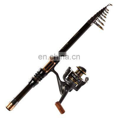 Wholesale fishing tackle closed length 30cm mini carbon fishing rod