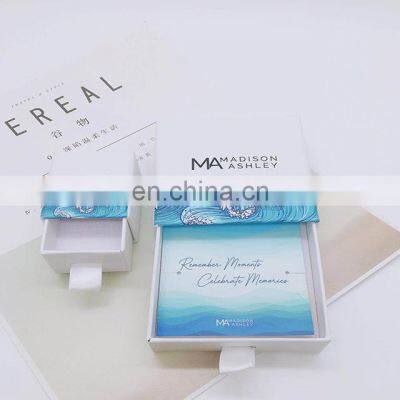 Logo printing gift packaging kraft cardboard custom paper box