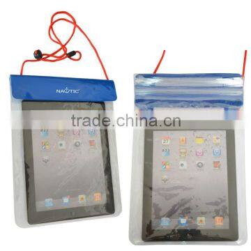 2013 hot sale pvc custom smart waterproof swimming cover for ipad