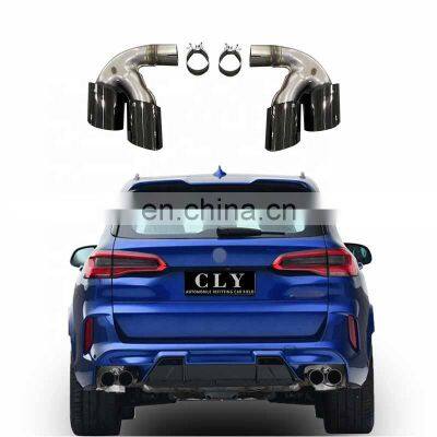 Automotive Parts Tail Throat For BMW X5 G05 Upgrade X5M Exhaust Pipes