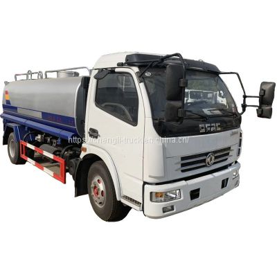 Large supply Dongfeng 4x2 4x4 7ton 8000 liters 2000 gallon water tanks for trucks