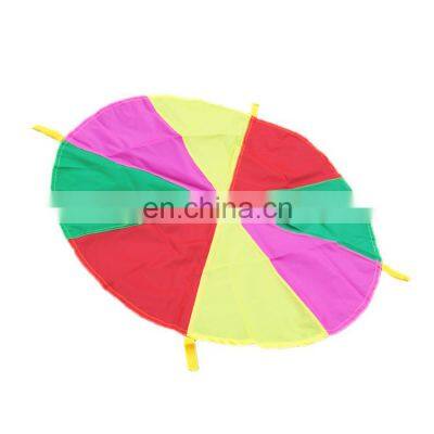 Sensory Integration Toys Kindergarten Outdoor Activity Kids Play Toy Parachute Rainbow Outdoor Playground Polyester CN;ZHE Oppbg