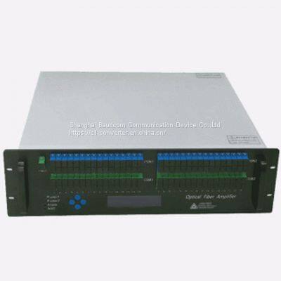 64 Port High Power Fiber Optic Amplifier EDFA