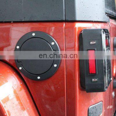 Offroad Car Tank Cover With Logo for Jeep Wrangler JK Accessories Gas Cover