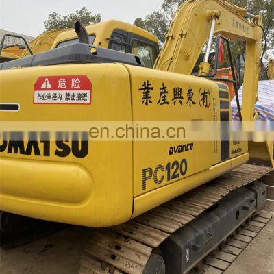 Japan Komatsu PC120-6 crawler digger on sale in Shanghai