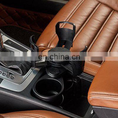 ABS Plastic Center Console Insert 360 Degree Adjustable Drinks Holder Car Cup Expander Fit for Ford Ranger Raptor F250 2021 photo-4