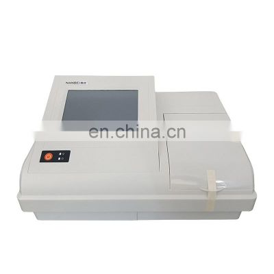 Laboratory 96 well plate automatic microplate elisa reader machine price