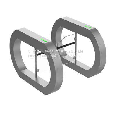 Access control turnstile swing barrier/ optical swing barrier turnstile/ waist high swing turnstile