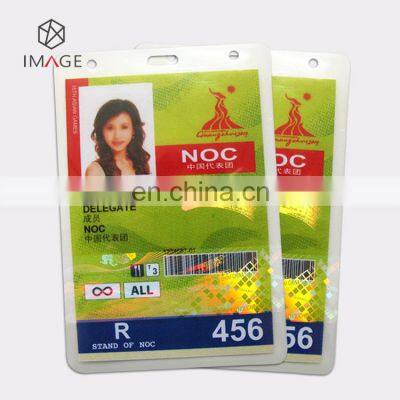 Waterproof 100mic 125mic ID Hologram Lamination Pouches, Optical Butterfly ID Card Pouches photo-4