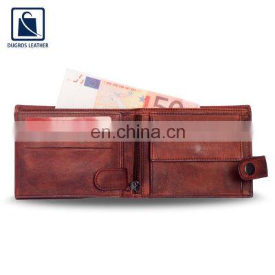 Leading Manufacturer of Optimum Finished Genuine Leather Men Wallet for Global Buyers