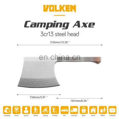 Outdoor Multi Functional Camping Hammer Axe Handle Solid Wood Material Ice Axe And Kitchen Axe China photo-2