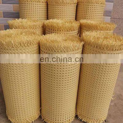 Fast Delivery Natural Cane Webbing Synthetic Rattan Roll a Grade Rotan Rotin Cane Weaving