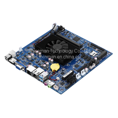 Embedded X86 Mini PC Motherboard Intel Core i3 7100U HDMI USB LAN COM Extensible Computer Mainboard