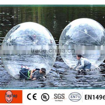 water walking ball poo 0.8mm to 1.0mm PVC or TPU material