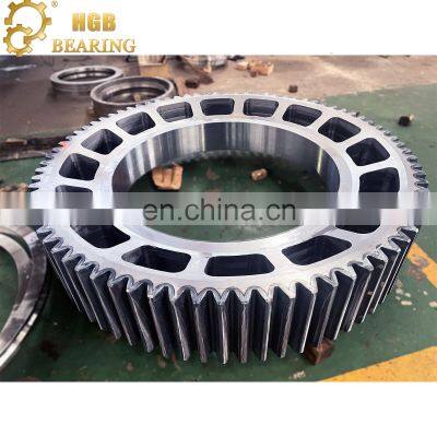 Large good top product quality Girth gear for rotary kiln customized forged ring gear rotary klin girth gear wheel