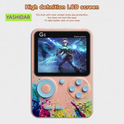 G5 Colorful Mini Handheld Game Player Built-in 500 Classic Retro Games Portable Children Video Game Console photo-5