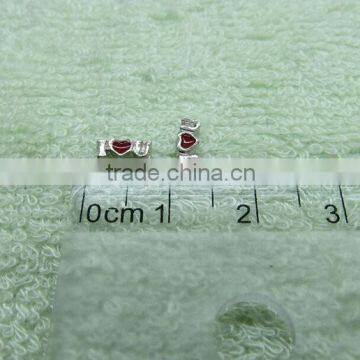 Floating Lockets Charms Loose Beads Alloy DIY i Love You Beadings photo-6