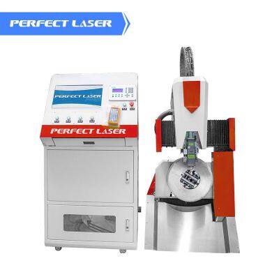 Perfect Laser 1000-4000W CNC Metal Rotary Round Square Pipe Tube Fiber Laser Cutter Cutting Machine