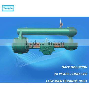 Belt drive engine air compressor