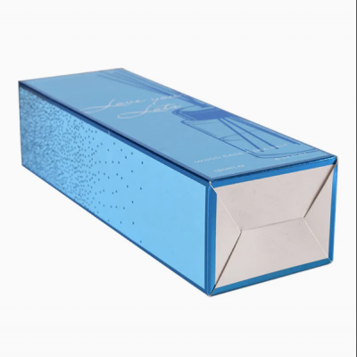 Wholesale custom size printed brown kraft paper cosmetic packaging box