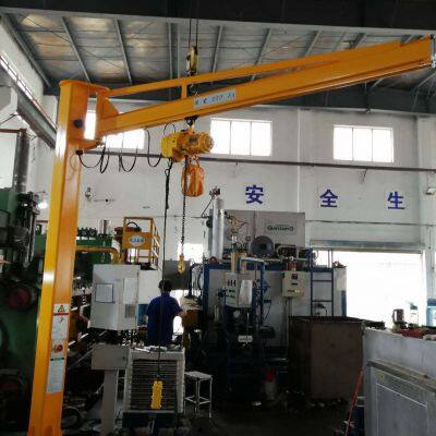 Custom Floor Mounted Column Rotary Jib Crane photo-2