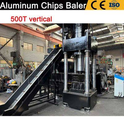 Scrap Metal Press Steel Briquetting Machine Aluminum Recycling Machinery