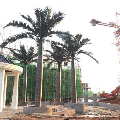 Customization Make High Quality Artificial Coconut Palm Tree for School Decoration 25 Meters Simulation Bonsai Palm Trees
