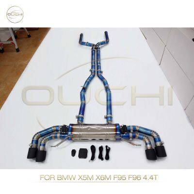 Exhaust Titanium Catback for BMW X5MX6M F95F96 LCI/X5M X6M E70 E71/ X5M X6M F95 F96/Z4 E89 Electronic Valve High-performance Automotive Exhaust Parts photo-3