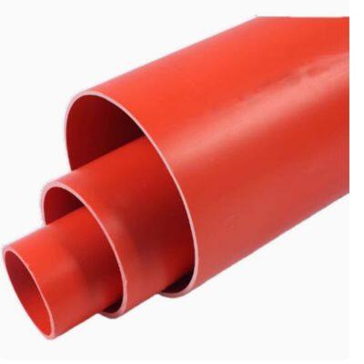 CPVC complete set of power pipes, CPVC threading, excavation, buried accessories, outdoor pipe protection pipes, high-voltage threading