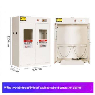 OSHA/NFPA-konformes Gasflaschenschrank mit Warnsystem für die Lagerung von gefährlichen Gasen photo-3