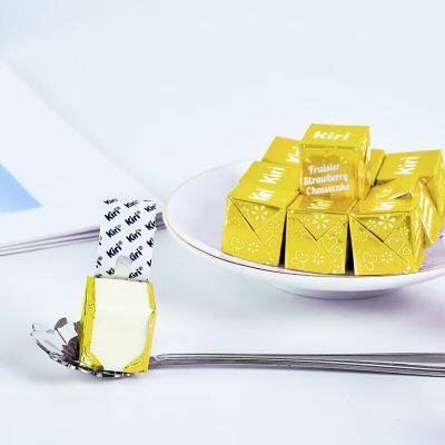 La Vache Qui Rit /Triangle Cheese Aluminum Foil Folding Packaging Cheese Processing Line of Tokkepack photo-5