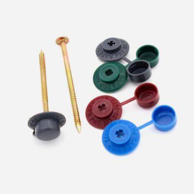 Hot-Dip Galvanized Safe Top Roofing Nails - 2000pcs/Box Industrial Packaging photo-4