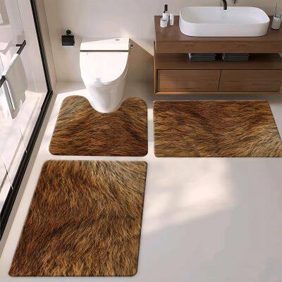 Anti-Fatigue Toilet Mat – Thick Cushioned Non Slip Waterproof Comfort Floor Mat for Bathroom Toilet photo-2