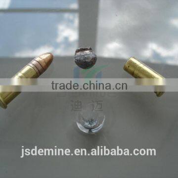 15mm thick polycarbonate sheet bullet proof for police shield