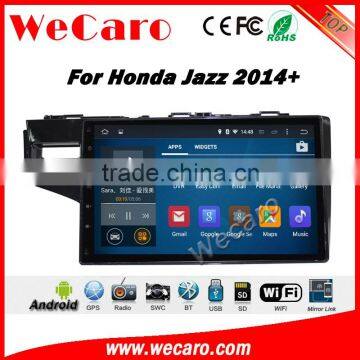 Wecaro WC-HF1036 10.2 inch android 4.4/5.1 car gps navigation for honda jazz 2014 2015 2016 With Wifi and 3G GPS Radio RDS