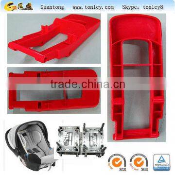 plastic adjustable section safe handle injection mould for baby car seat