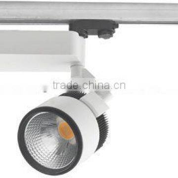 50w high lumen led track rails light for jewelry store