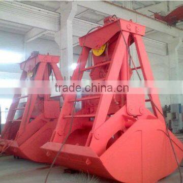 Good Quality Mechanical clamshell Grab bucket for Crane