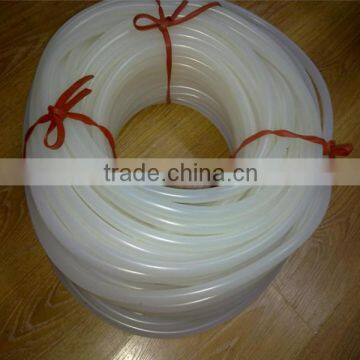 Silicone rubber tube for peristaltic pump