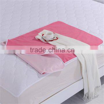 Waterproof and Tear-resistant Rose Red Polar Fleece Microfiber Bed Sheet