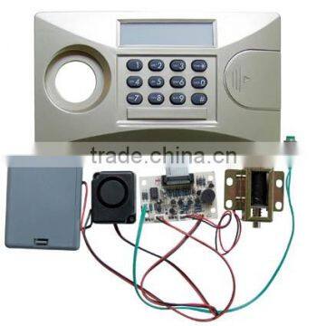 Intelligent electronic locks with safe electronic panel