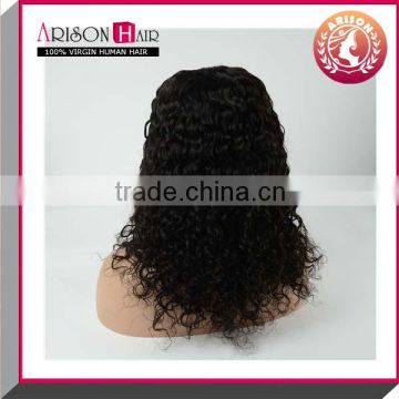 Wholesale Best Quality brazilian virgin hair kinky curly u part wig ,cheap human hair U Part wig