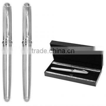 Silver color Pen set gift box