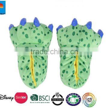 2 Color Warm Monster Plush Slippers Plush Claws Lovely Dinosaur Foot